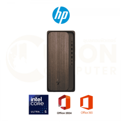 DESKTOP (เดสก์ท็อป) HP OMNI DESKTOP AIM03-0022D PC / INTEL CORE UlTRA 5 / 16GB/512GB / WIN11+OFF / ประกันศูนย์ 3 ปี
