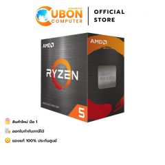 CPU (ซีพียู) AMD RYZEN 5 5600XT 4.7GHz 6C 12T AM4 SOCKET ประกันศูนย์ 3 ปี