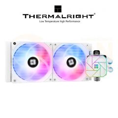 CPU COOLER (ระบบระบายความร้อนด้วยน้ำ) THERMALRIGHT ELITE 240 V3 ARGB WHITE - 3 YEARS