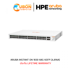 ICT SPEC SWITCH (สวิตช์) ARUBA INSTANT ON 1830 48G 4SFP (JL814A) ประกัน LT