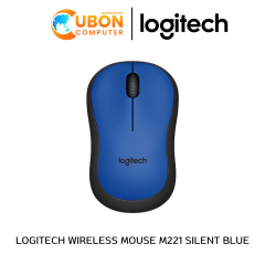 LOGITECH WIRELESS MOUSE M221 SILENT BLUE