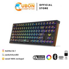 KEYBOARD WIRELESS (คีย์บอร์ดไร้สาย) AULA F2183 (BLUE SWITCH) ประกัน 2 ปี