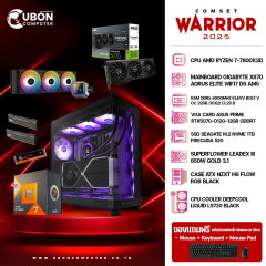 COMSET WARRIROR 11 - AMD RYZEN 7 - 7800X3D / 32GB / 1TB / RTX5070 / 850W