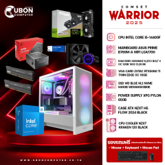 COMSET WARRIROR 18 - INTEL CORE i5-14400F / 32GB / 500GB / RTX5060Ti / 650W