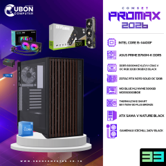 COMSET (คอมประกอบ) PROMAX 33 INTEL CORE I5-14400F / RTX5070 OC 12GB / DDR5 6000MHZ 32GB / M.2 500GB / 750W BRONZE 80+