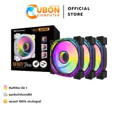 FAN CASE (พัดลมเคส) DARKFLASH INFINITY24 PRO ARGB 3 FANS PACK INF24 3IN1 BLACK - 1 YEAR