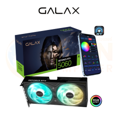 VGA การ์ดจอ GALAX GEFORCE RTX 5060 EX 1-CLICK OC 8GB GDDR7