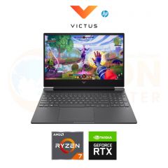 HP VICTUS 15-FB3087AX NOTEBOOK (โน๊ตบุ๊ค) AMD RYZEN 7 7445H / RTX 3050 / 16GB / 512GB / WIN11 / ประกันศูนย์ 2 ปี