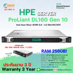 HPE PROLIANT DL160 GEN10 XEON 4210R / 256GB / (480GBx2)