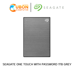SEAGATE ONE TOUCH WITH PASSWORD 1TB GREY