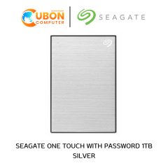 SEAGATE ONE TOUCH WITH PASSWORD 1TB SILVER