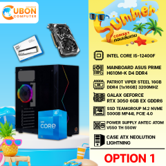 COMSET SUMMER 15 คอมประกอบ INTEL CORE I5-12400F / H610M / RTX 3050 / 16GB / 500GB