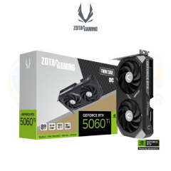 VGA การ์ดจอ ZOTAC GAMING GEFORCE RTX 5060 TI 8GB TWIN EDGE OC GDDR7