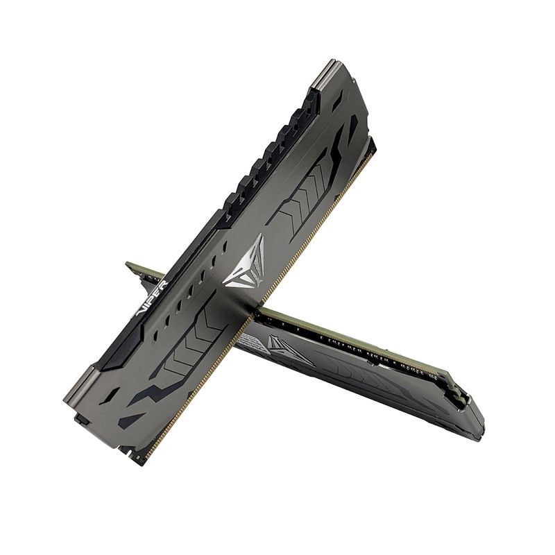 RAM (แรมพีซี) 32GB (16GBx2) DDR4 3600MHz PATRIOT VIPER STEEL RAM (แรมพีซี) 32GB (16GBx2) DDR4 3600MHz PATRIOT VIPER STEEL