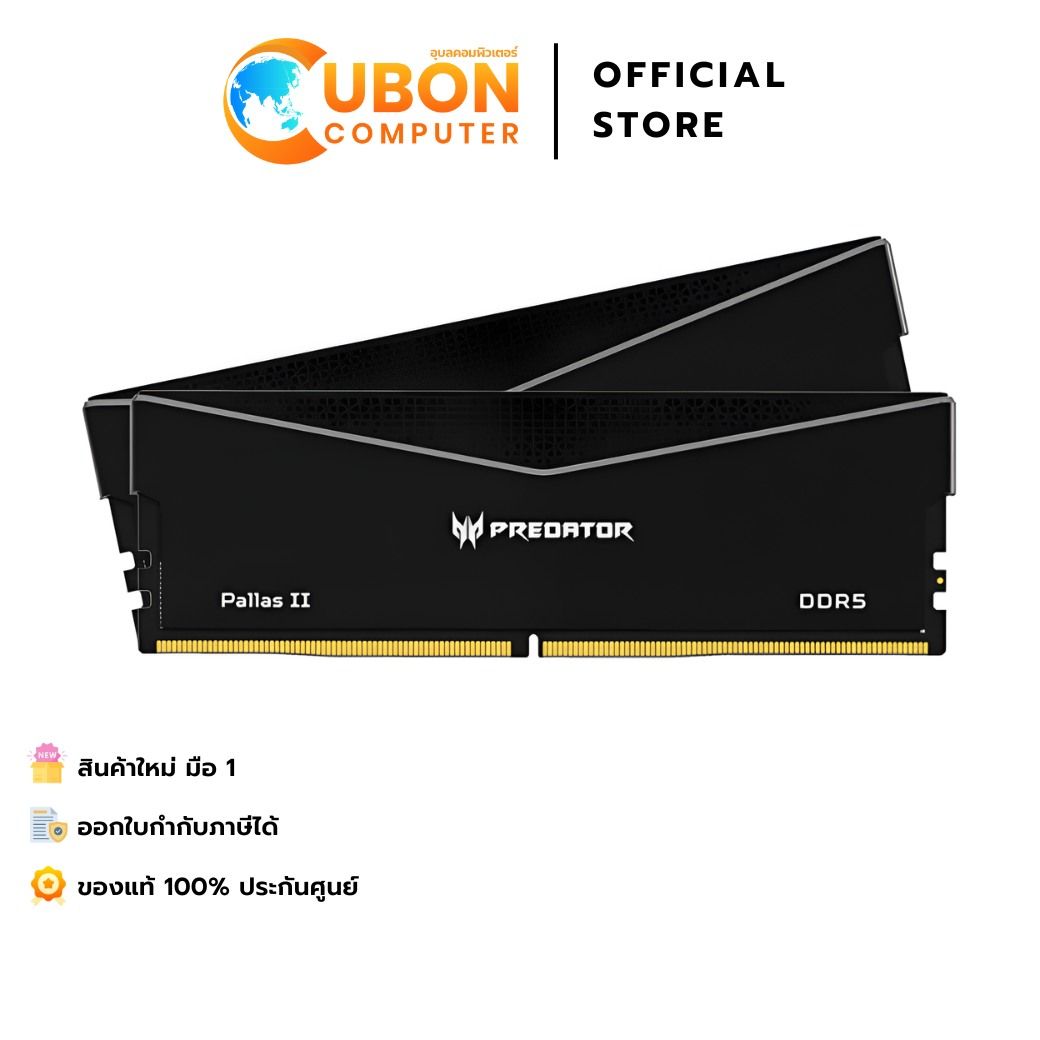 ACER Predator Pallas II DDR5 6000MHz 32GB (16×2) CL36 | Ubon Computer