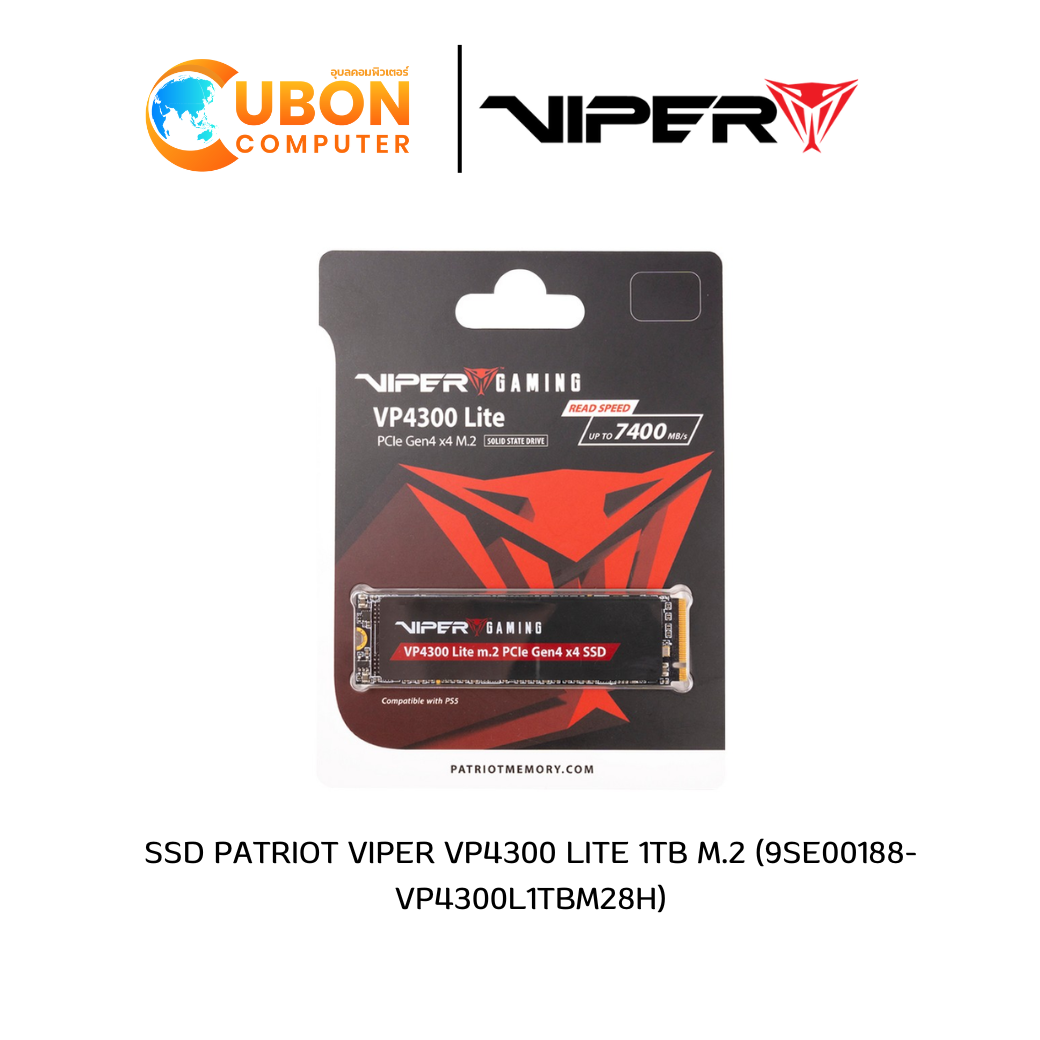 SSD PATRIOT VIPER VP4300 LITE 1TB (9SE00188-VP4300L1TBM28H)