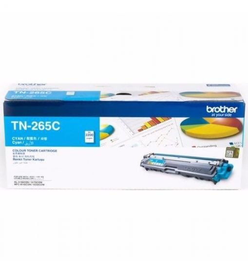 BROTHER TONER TN265C ตลับหมึกโทนเนอร์ สำหรับรุ่น HL3150CDN,HL3170CW