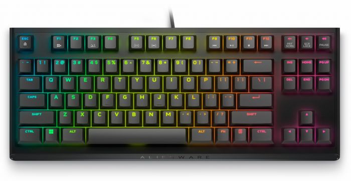 KEYBOARD คีย์บอร์ด DELL ALIENWARE TENKEYLESS GAMING-AW420K