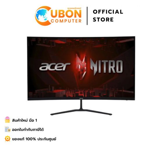 ACER MONITOR (จอมอนิเตอร์)  ED320Q X2BMIIPX 31.5" VA FHD 240Hz - 3 YEAR