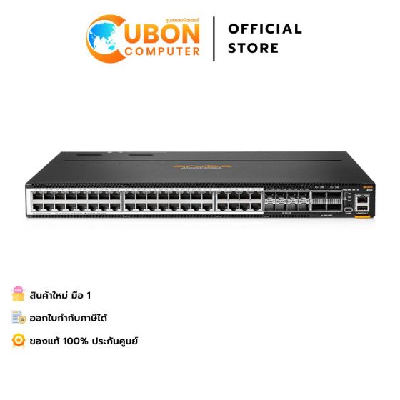 (R9W92A) ARUBA CX 8100 40XT8XF4C 3 FANS 2 AC POWER SUPPLIES  ประกัน LT