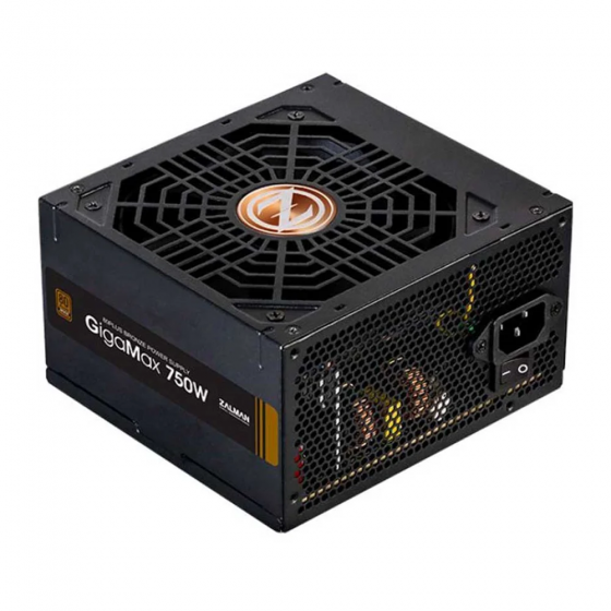 POWER SUPPLY ZAIMAN (อุปกรณ์จ่ายไฟ) GIGAMAX 750WATT 80+ BRONZE รับประกัน 5 ปี