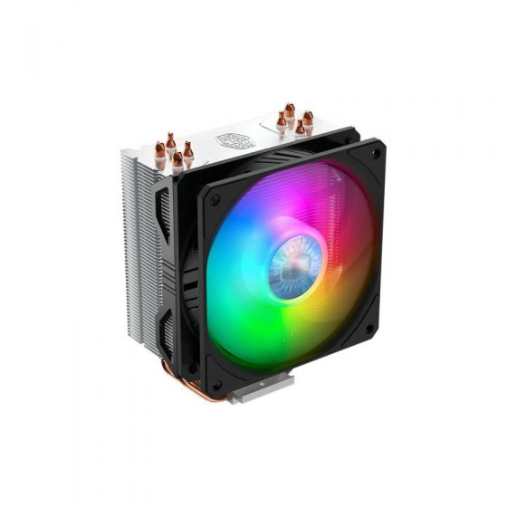 CPU COOLER ชุดระบายความร้อนซีพียู COOLER MASTER HYPER 212 ARGB (RR-2V2L-18PA-R1)