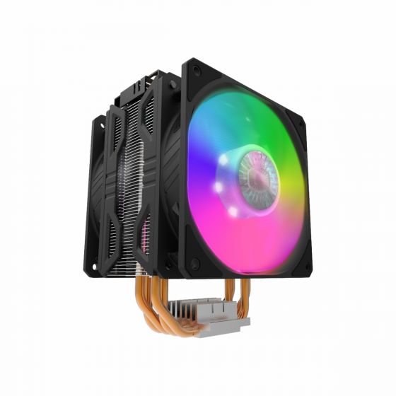 CPU COOLER (ชุดระบายความร้อนซีพียู) COOLER MASTER HYPER 212 LED TURBO ARGB RR-212TK-18PA-R1