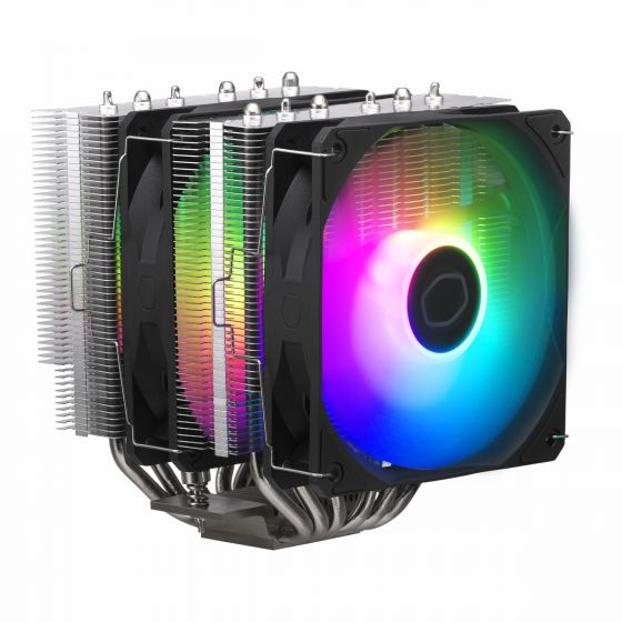 CPU COOLER (ชุดระบายความร้อนซีพียู) COOLER MASTER HYPER 620S ARGB (RR-D6NA-17PA-R1)