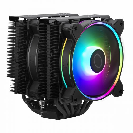 CPU COOLER ชุดระบายความร้อนซีพียู COOLER MASTER HYPER 622 HALO ARGB BLACK (RR-D6BB-20PA-R1)