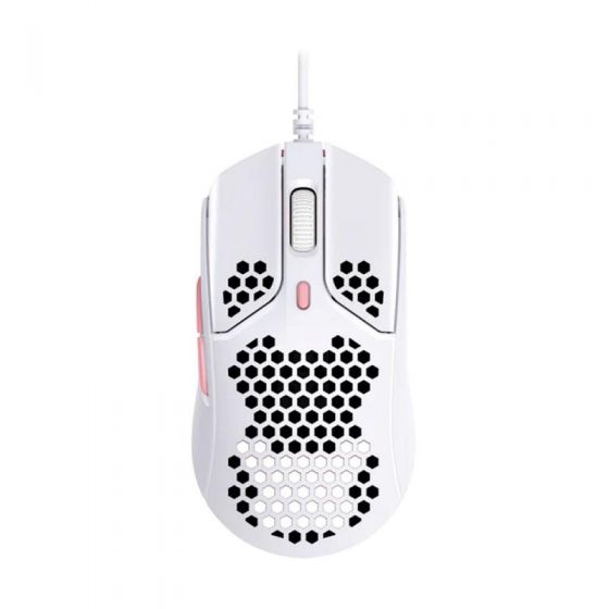 MOUSE HYPERX PULSEFIRE HASTE WHITE 4P5E4AA