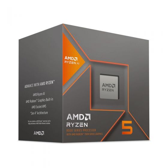 CPU AMD RYZEN 5 8600G 4.3 GHz AM5 SOCKET ประกันศูนย์ 3 ปี