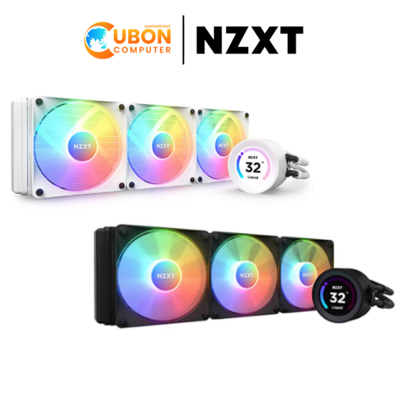 CPU COOLER (ชุดระบายความร้อนซีพียู) NZXT KRAKEN ELITE RGB 360 รับประกัน 6 ปี