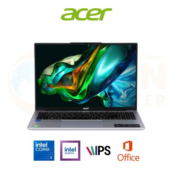 ACER ASPIRE LITE AL16-52P-51Y1 NOTEBOOK (โน๊ตบุ๊ค) INTEL CORE I5-1334U / 16GB / 512GB / WIN11+OFF / ประกันศูนย์ 2 ปี