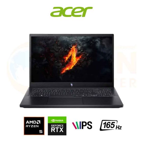 ACER NITRO V 15 ANV15-41-R488 NOTEBOOK GAMING / AMD RYZEN 5 6600H / RTX 3050 6GB / 32GB / 512GB / WIN 11 / ประกันศูนย์ 3 ปี OSS