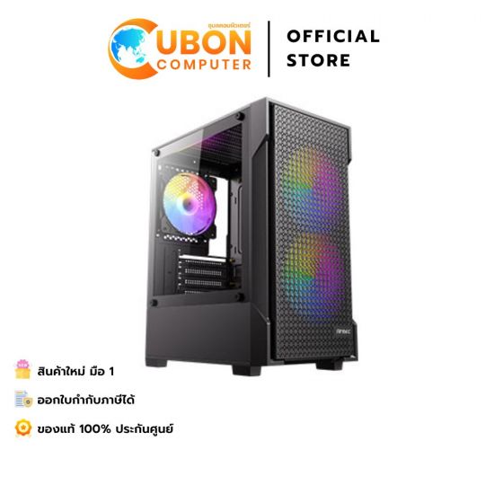 CASE (เคส) Antec VX100M ARGB Mini Tower Gaming Micro-ATX - 1 YEAR