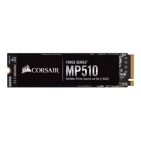 SSD เอสเอสดี CORSAIR MP510 PCIe/NVMe M.2 2280 (CSSD-F480GBMP510) ประกัน Ascenti 5 ปี