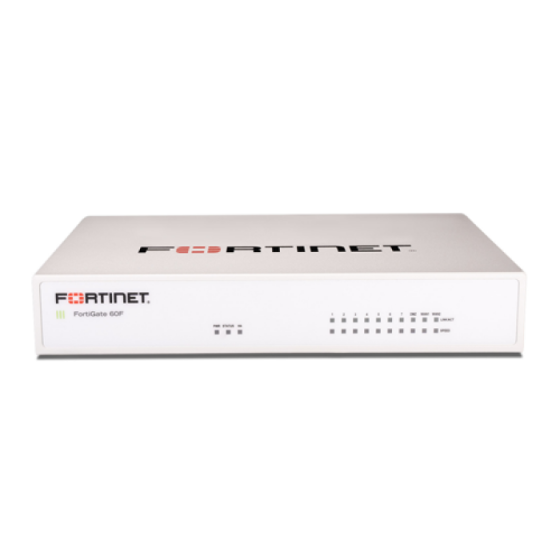 FORTINET FortiGate 60F Firewall