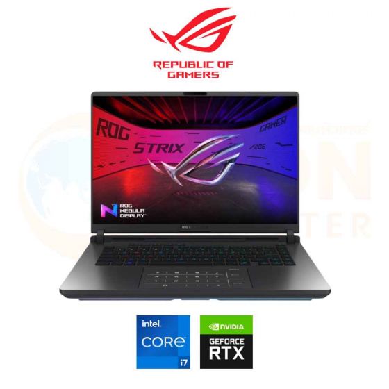ASUS ROG STRIX G16 G615JMR-S5157W NOTEBOOK (โน้ตบุ๊ค) INTEL CORE I7 14650HX / RTX 5060 / 32GB / 1TB / WIN11 / ประกันศูนย์ 3 ปีOSS