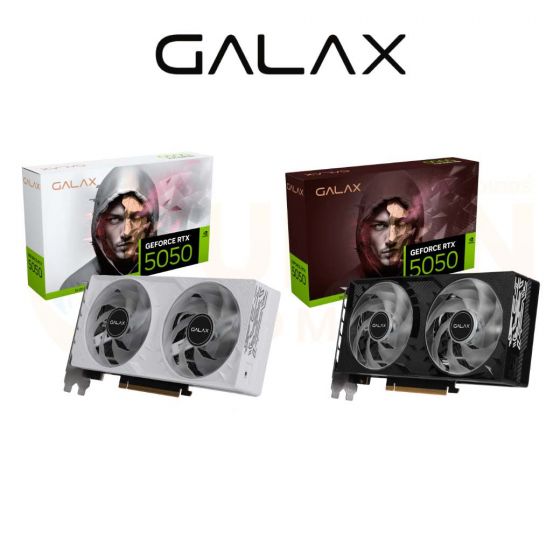 VGA การ์ดจอ GALAX GEFORCE RTX 5050 1-CLICK OC 8GB GDDR6