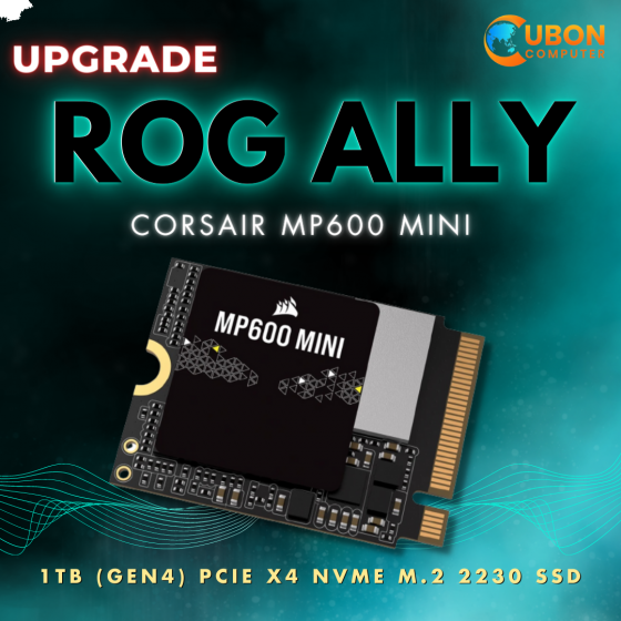 SSD (เอสเอสดี) CORSAIR MP600 MINI 1TB PCIE 4.0 NVME ประกัน 5 ปี