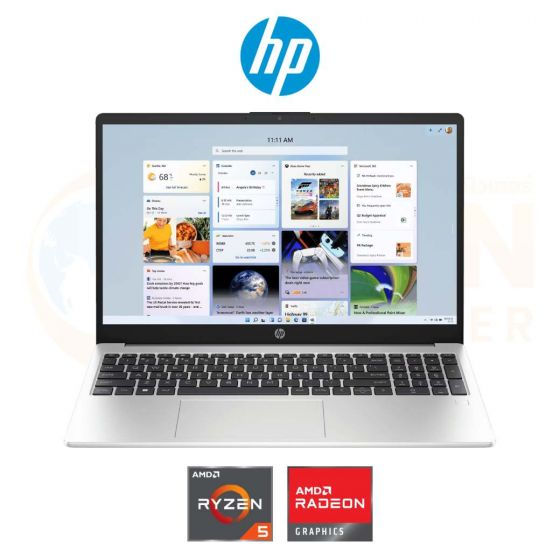 HP 255 G10 NOTEBOOK (โน๊ตบุ๊ค) AMD RYZEN 5 7530U / 16GB / 512GB / WIN 11 / ประกันศูนย์ 1 ปี OSS