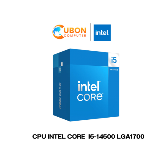 CPU (ซีพียู) INTEL CORE i5-14500 LGA1700 ประกันศูนย์ 3 ปี