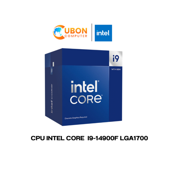 CPU (ซีพียู) INTEL CORE i9-14900F LGA1700 ประกันศูนย์ 3 ปี