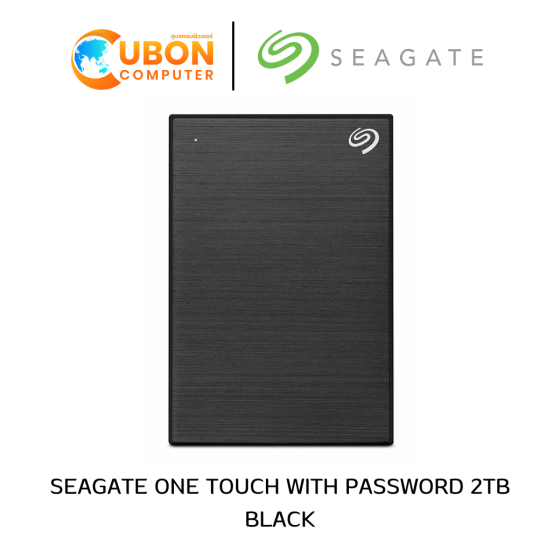 SEAGATE ONE TOUCH WITH PASSWORD 2TB BLACK