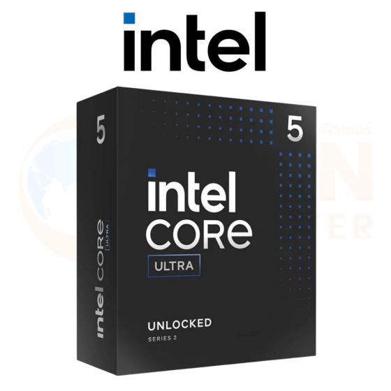 CPU (ซีพียู) INTEL CORE ULTRA 5 245K 14C 14T 3.6 - 5.2GHz ( INTEL SOCKET 1851 ) ประกันศูนย์ 3 ปี