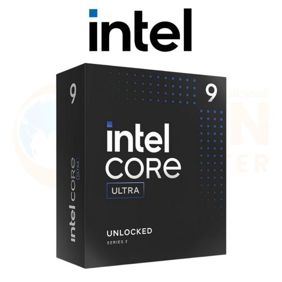 CPU (ซีพียู) INTEL CORE ULTRA 9 285K 24C 24T 3.2 - 5.7GHz ( INTEL SOCKET 1851 ) ประกันศูนย์ 3 ปี