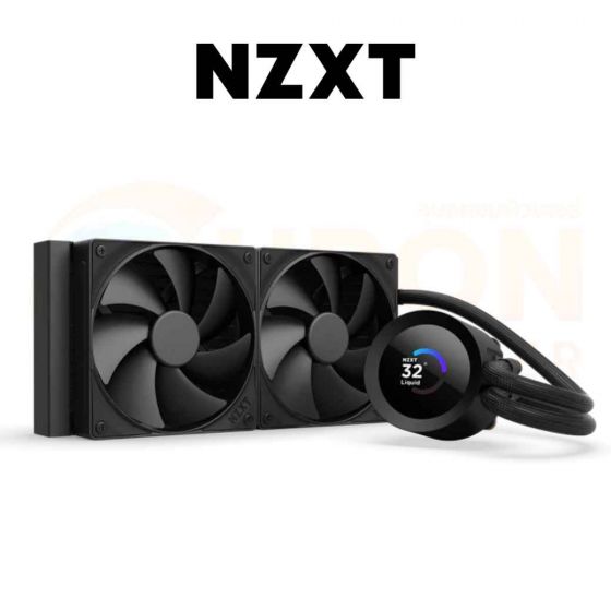 CPU COOLER (ระบบระบายความร้อนด้วยน้ำ) NZXT KRAKEN PLUS 240  รับประกัน 6 ปี
