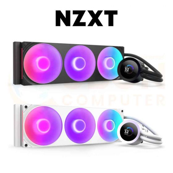 CPU COOLER (ระบบระบายความร้อนด้วยน้ำ) NZXT KRAKEN PLUS 360 RGB / รับประกัน 6 ปี