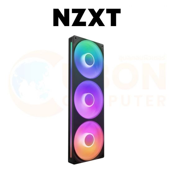 FAN CASE (พัดลมเคส) NZXT F360 RGB CORE BLACK - 5 YEAR 
