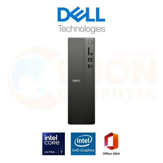 DESKTOP (เดสก์ท็อป) DELL TOWER SLIM ECS1250 OECS1250U701 / INTEL CORE ULTRA 7 265 / 16GB / 1TB / WIN 11 + OFF 2024 / 3Y ONSITE